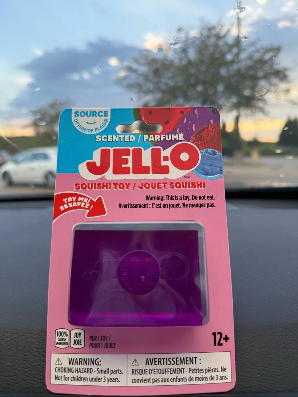 JELL-O Scented Squishy Toy - Purple